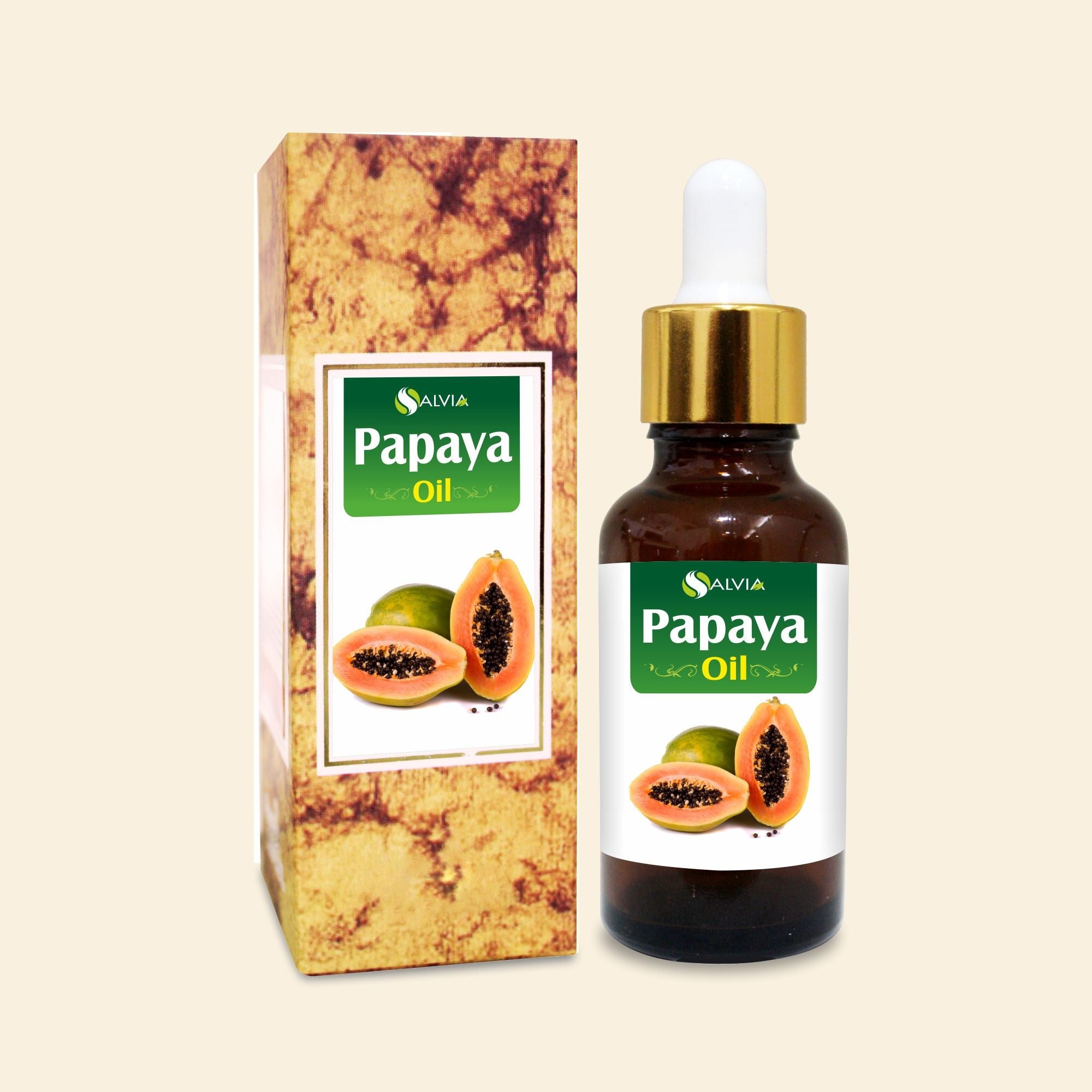Salvia Natural Carrier Oils Papaya Oil (Carica Papaya) 100% Pure & Natural Carrier Oil Nourishing & Moisturizing Property, Best For Skin, Hair, Lip, & Nail Care Salvia Natural Carrier Oils Papaya Oil (Carica Papaya) 100% Pure & Natural Carrier Oil Nourishing & Moisturizing Property, Best For Skin, Hair, Lip, & Nail Care